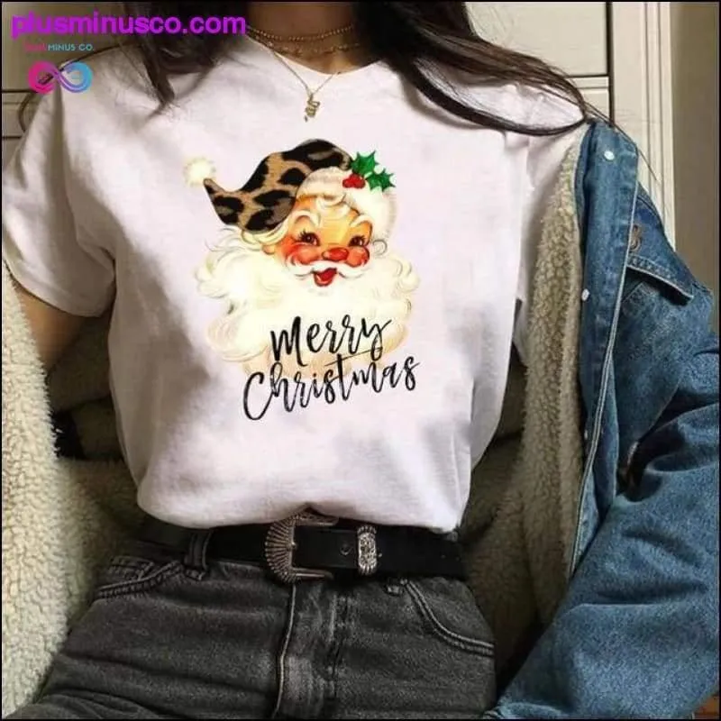 Womens Plaid Truck Tree Print Christmas Tree New Year