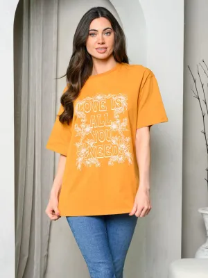 WOMEN'S SHORT SLEEVE GRAPHIC T-SHIRT