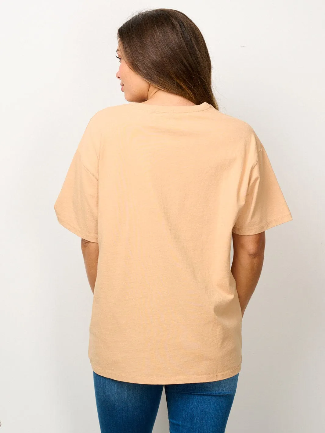 WOMEN'S SHORT SLEEVE GRAPHIC TOP