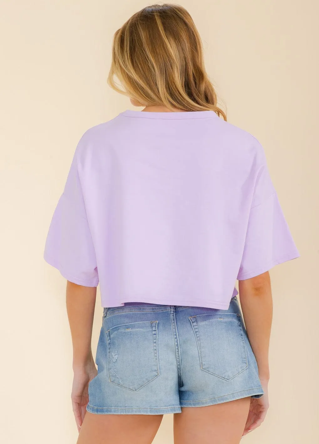 WOMEN'S SHORT SLEEVE GRAPHIC TOP