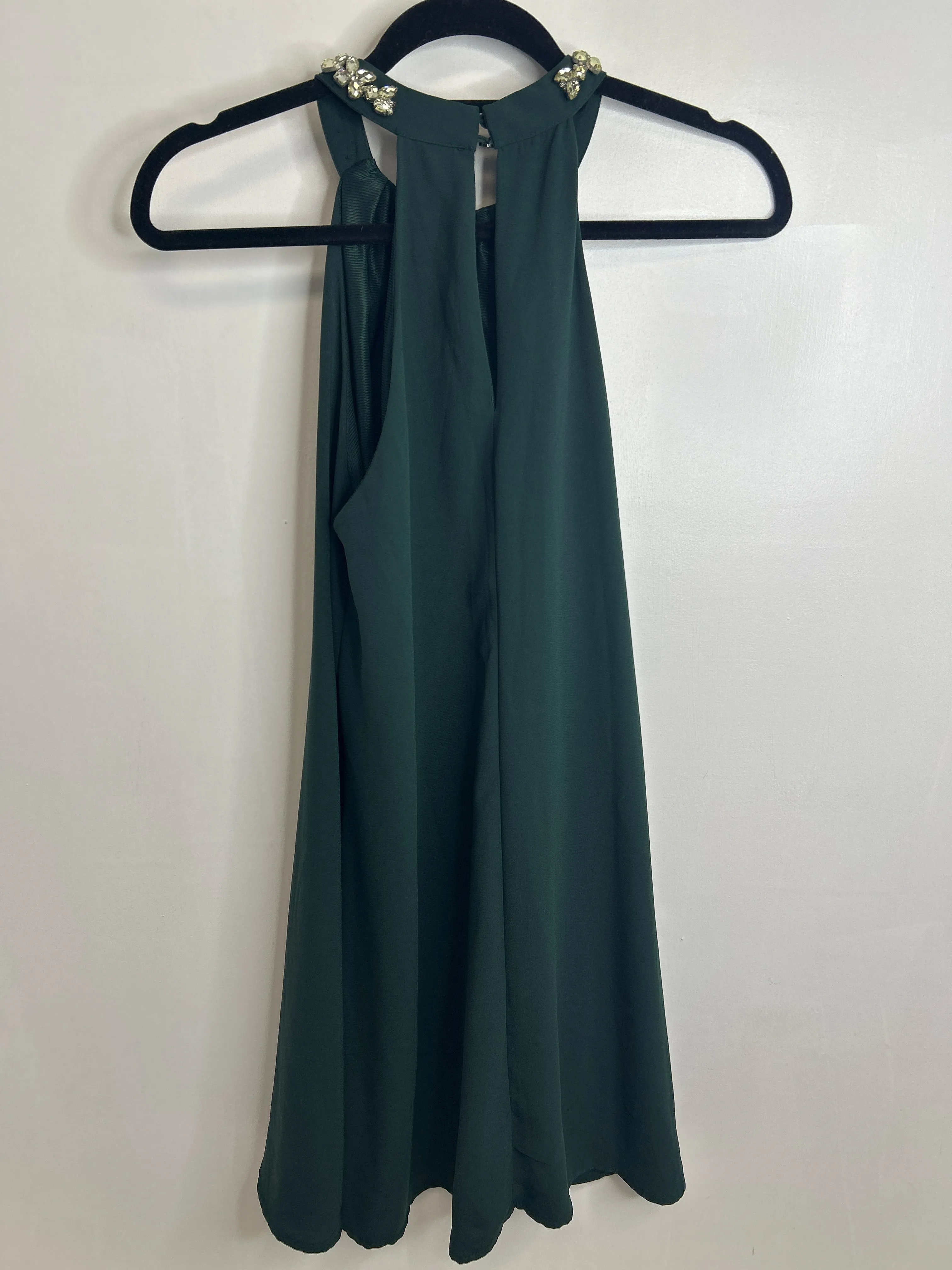 Womens Size Sm Misses Green One Clothing Dress