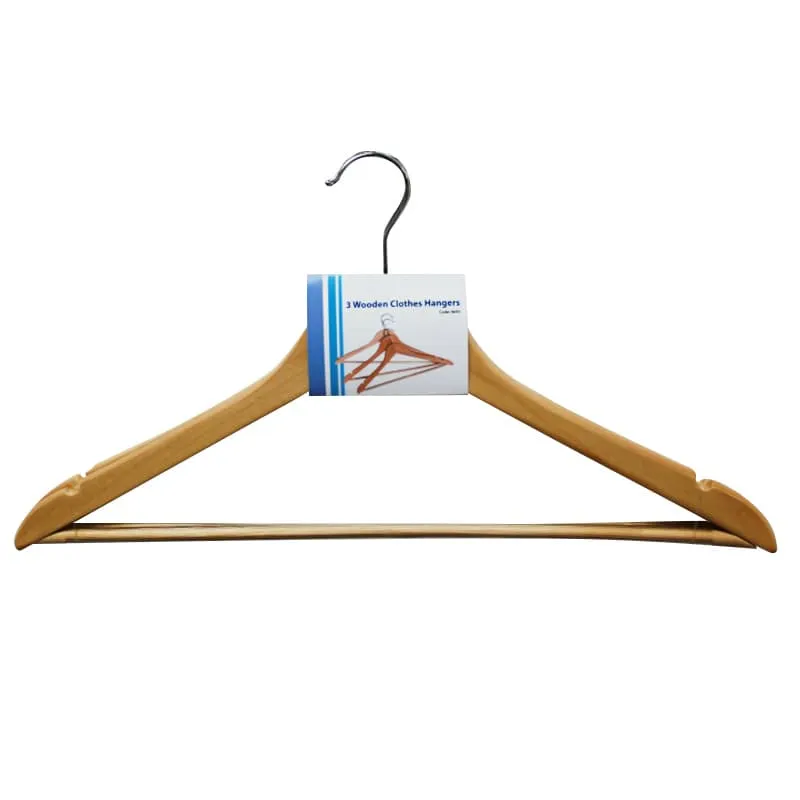 Wooden Hangers (set of 3)