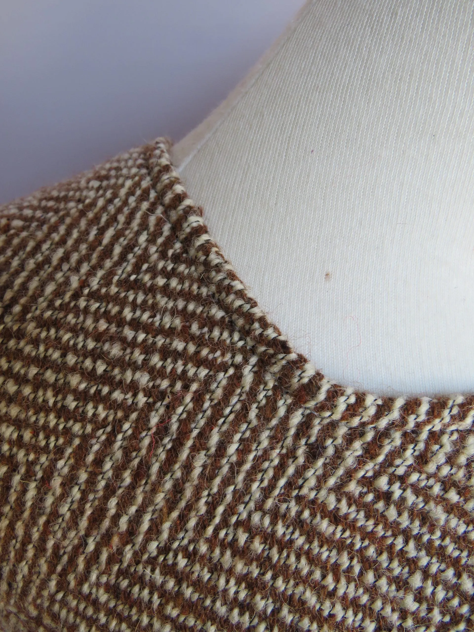Wool Blend Poncho
