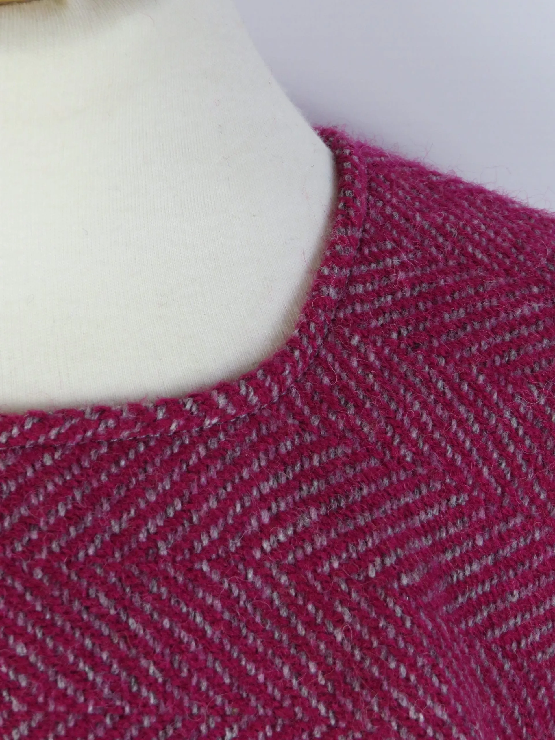 Wool Blend Poncho