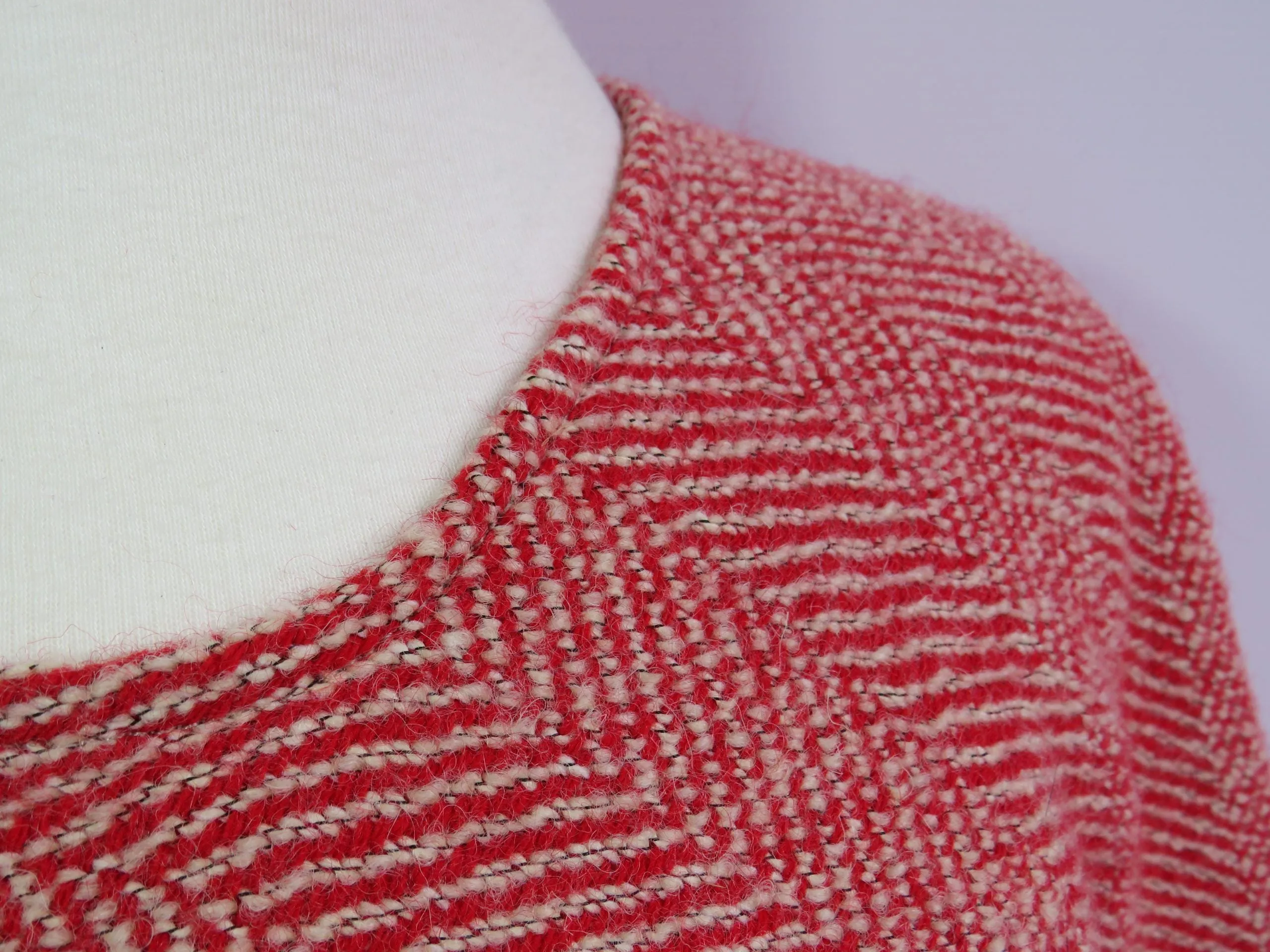 Wool Blend Poncho