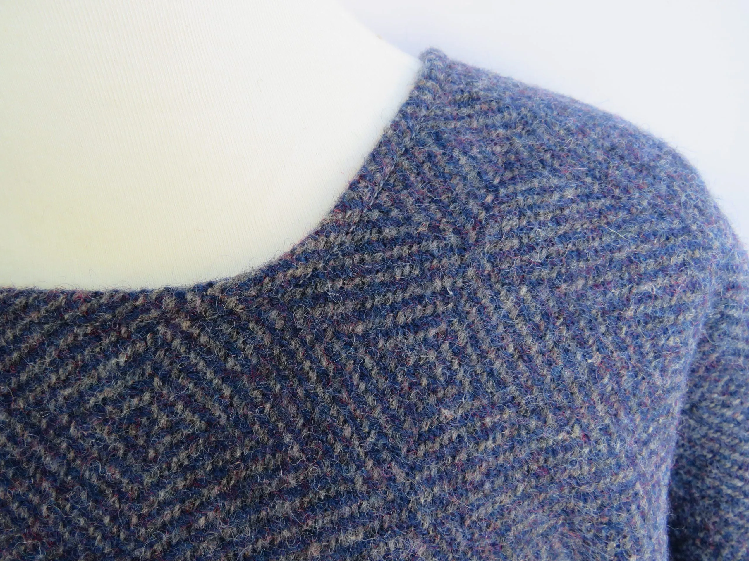 Wool Blend Poncho