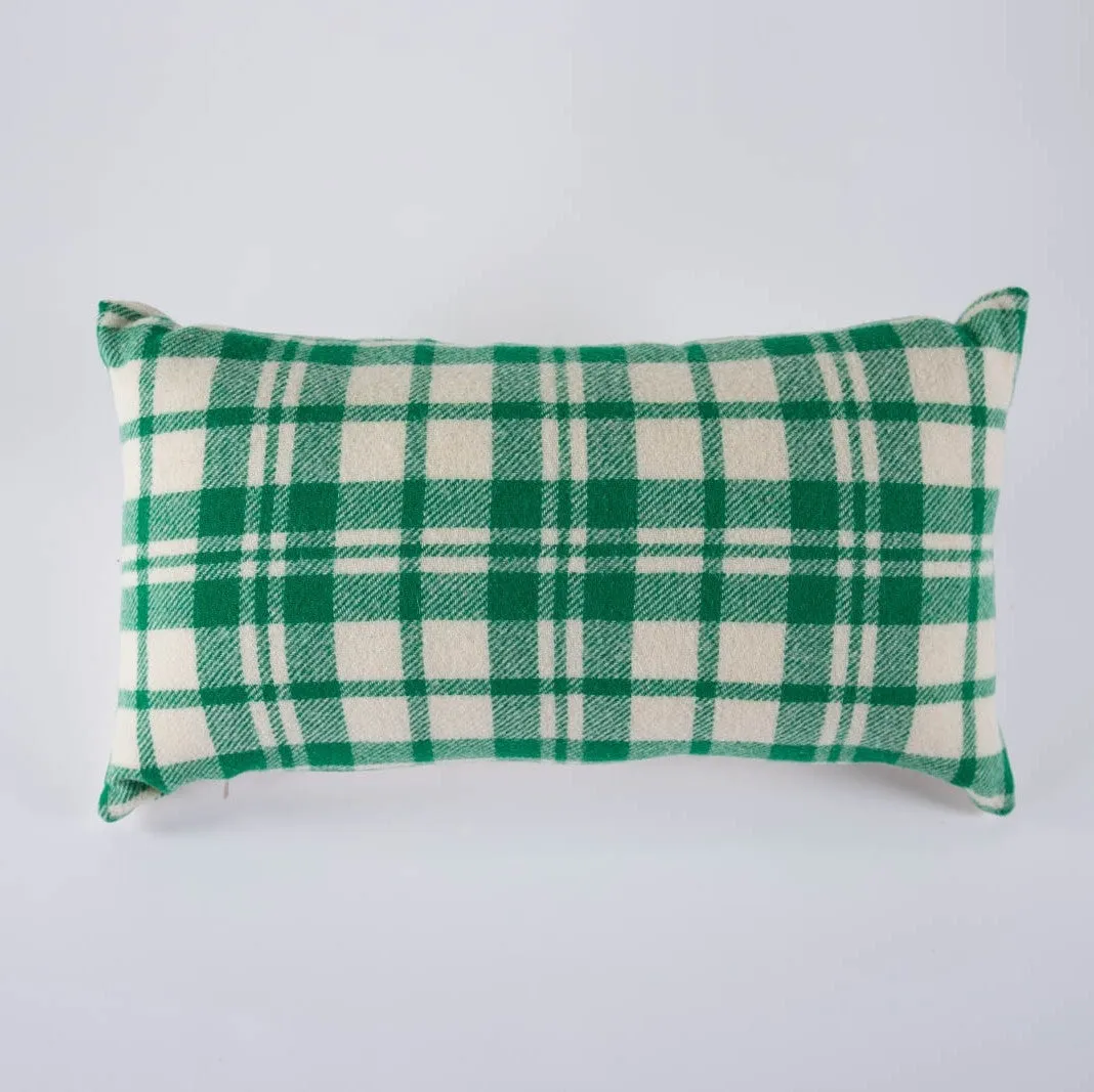 Wool Plaid Pillow