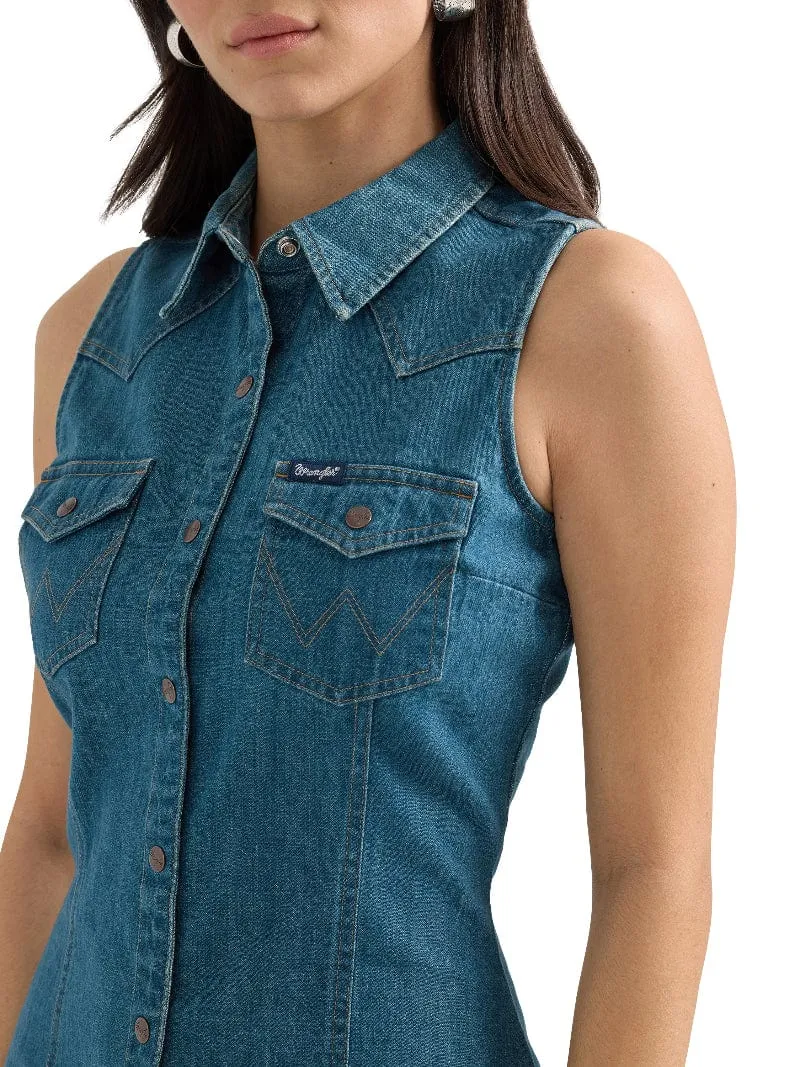 Wrangler Dress Womens Sleeveless