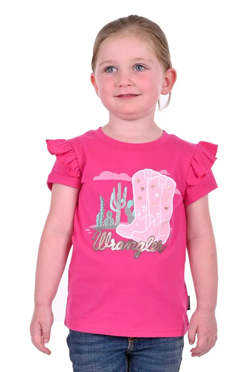 Wrangler Tee Girls Scout