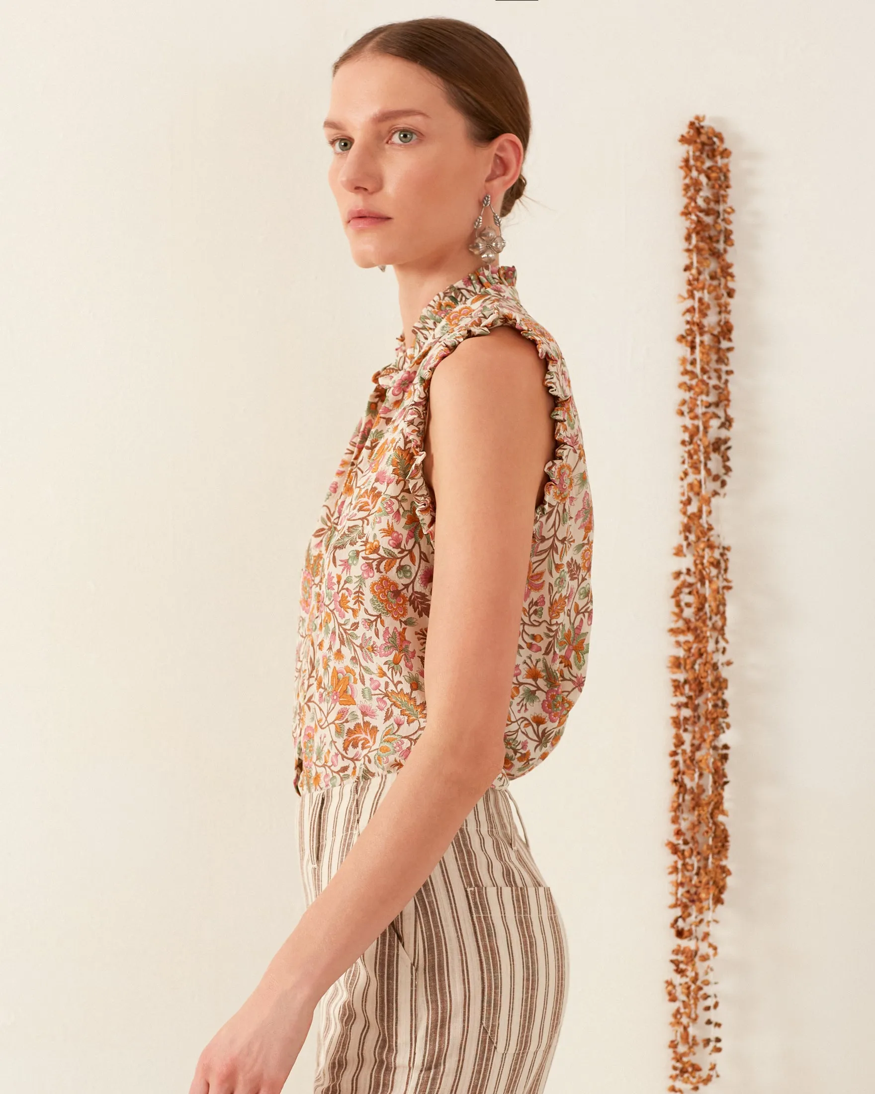 Wylder Garden Party Silk Shirt
