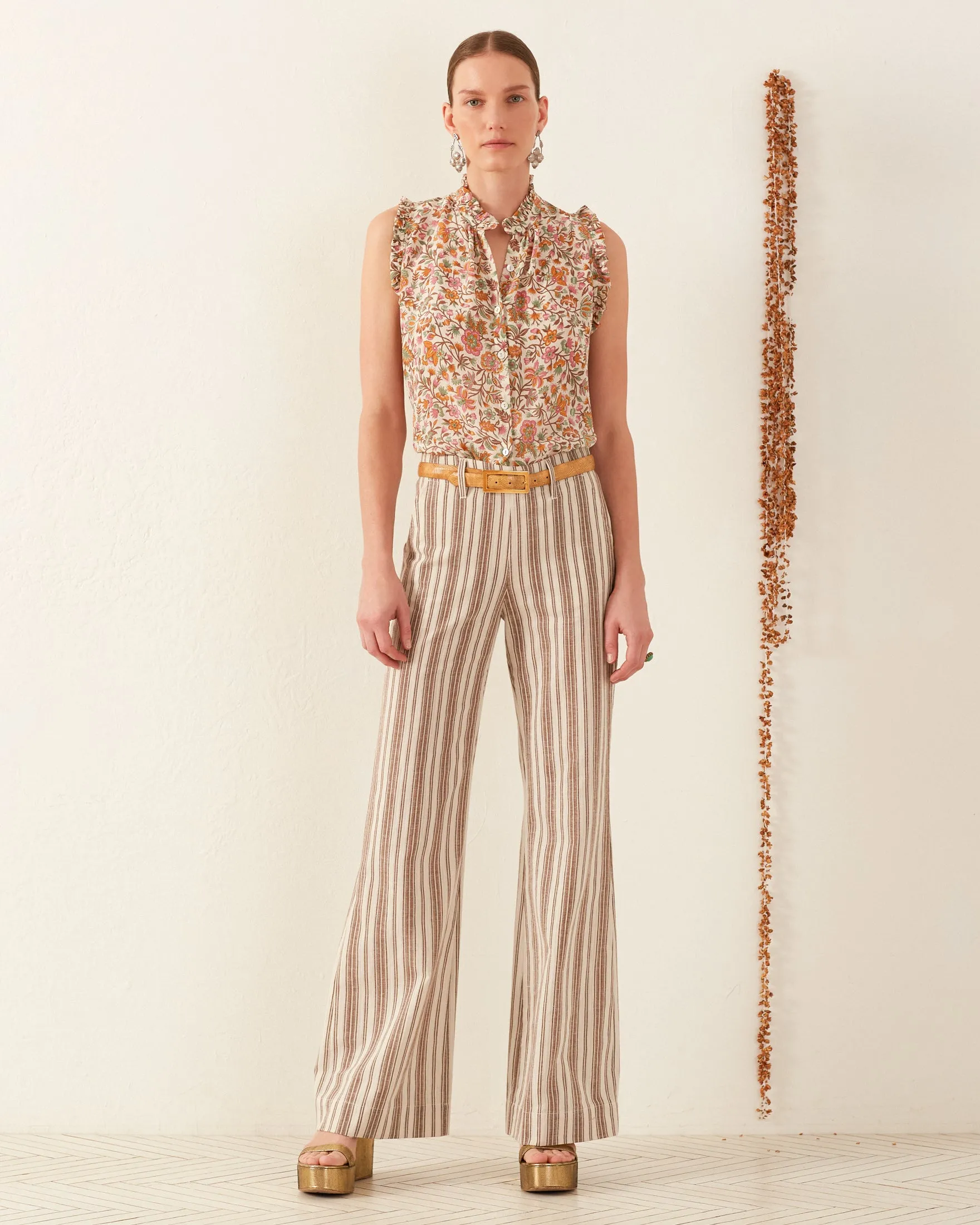 Wylder Garden Party Silk Shirt