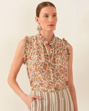 Wylder Garden Party Silk Shirt