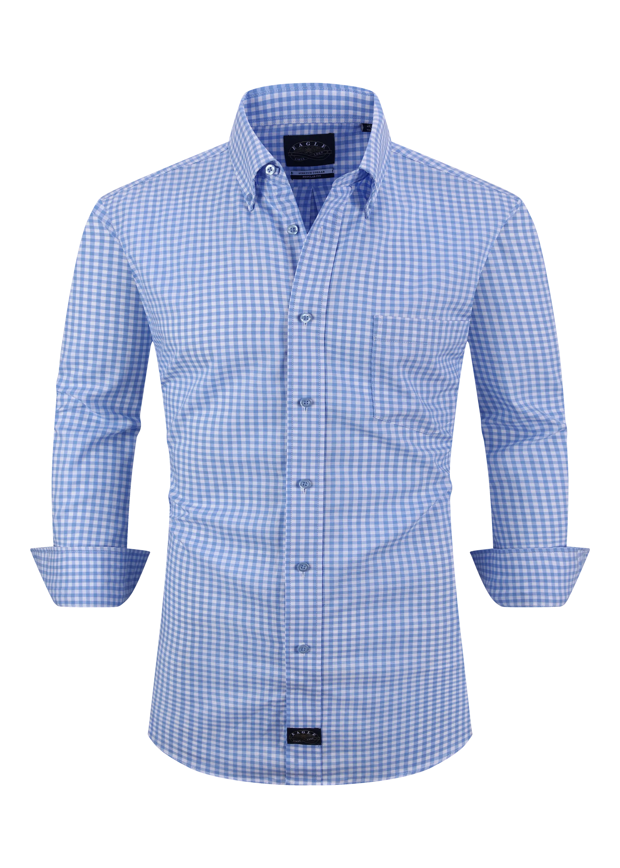 XMI Boys Half Sleeve Plaid Button Down Shirt