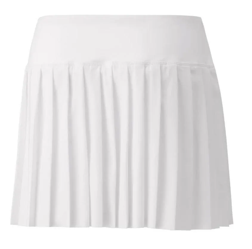Yonex 26123 Womens Badminton Skirt - White