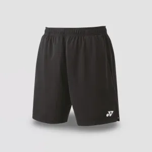 YONEX Mens Knit Shorts 15170EX (Black)