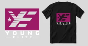 Young-Elite Purple Male T-shirt