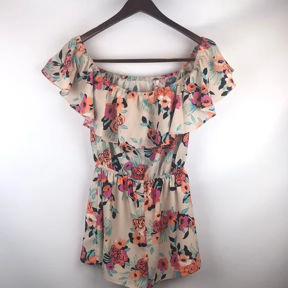 Yumi Kim Romper - Peonies Bloom Floral