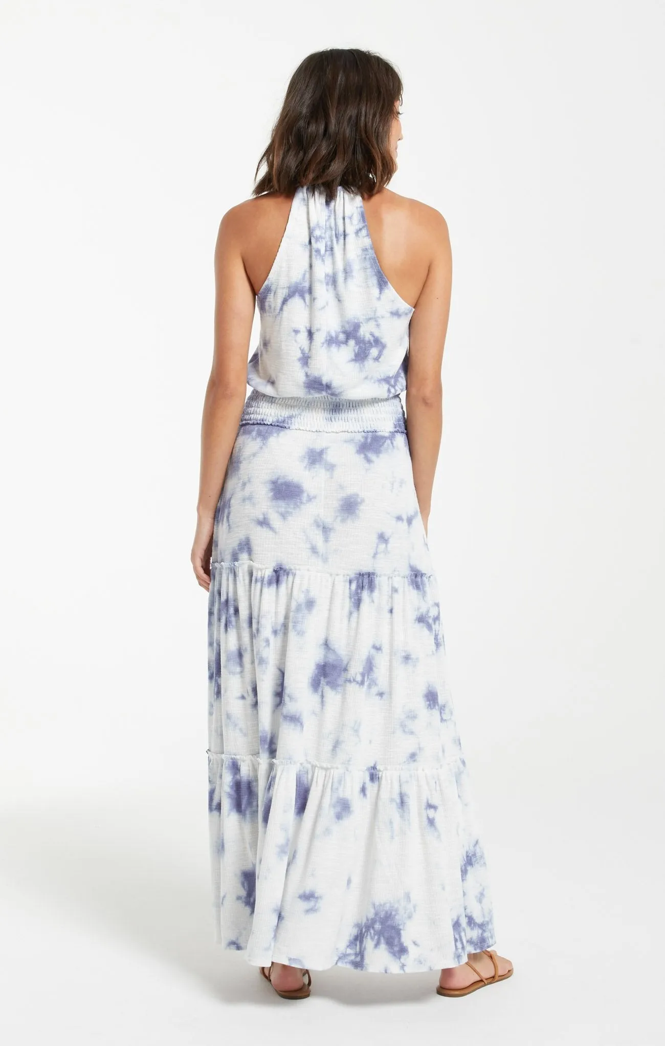 Z SUPPLY BEVERLY CLOUD TIE DYE DRESS
