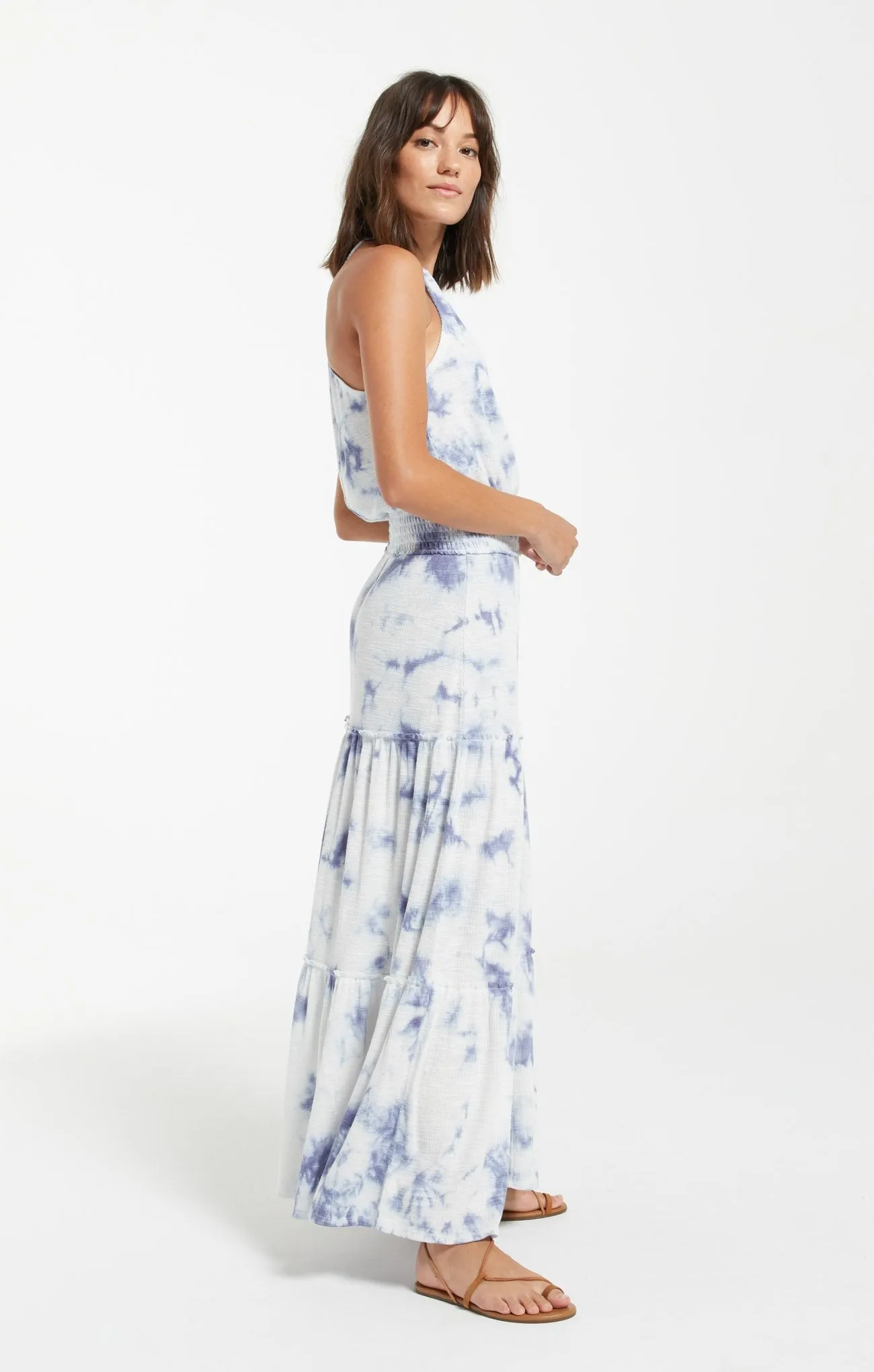 Z SUPPLY BEVERLY CLOUD TIE DYE DRESS