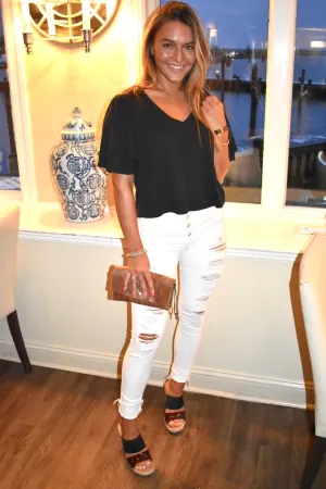 Z SUPPLY BLAKE SLUB RUFFLE TOP