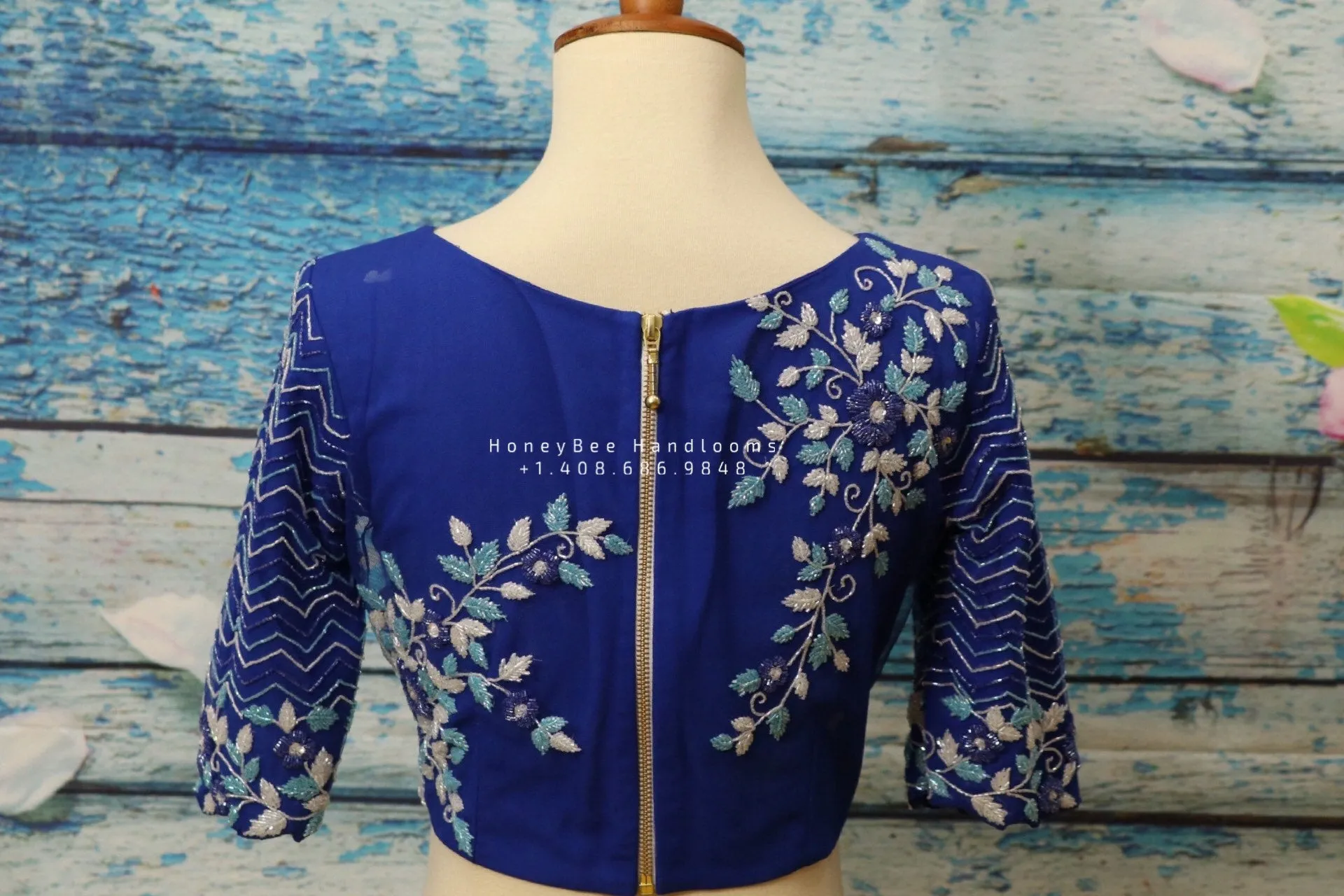 Zardhosi work Blouse |Zardhosi Work Blouse | saree stitched Blouse | Bollywood Blouse| Maggam Work Blouse | ZARI Blouse | HoneyBee Handlooms