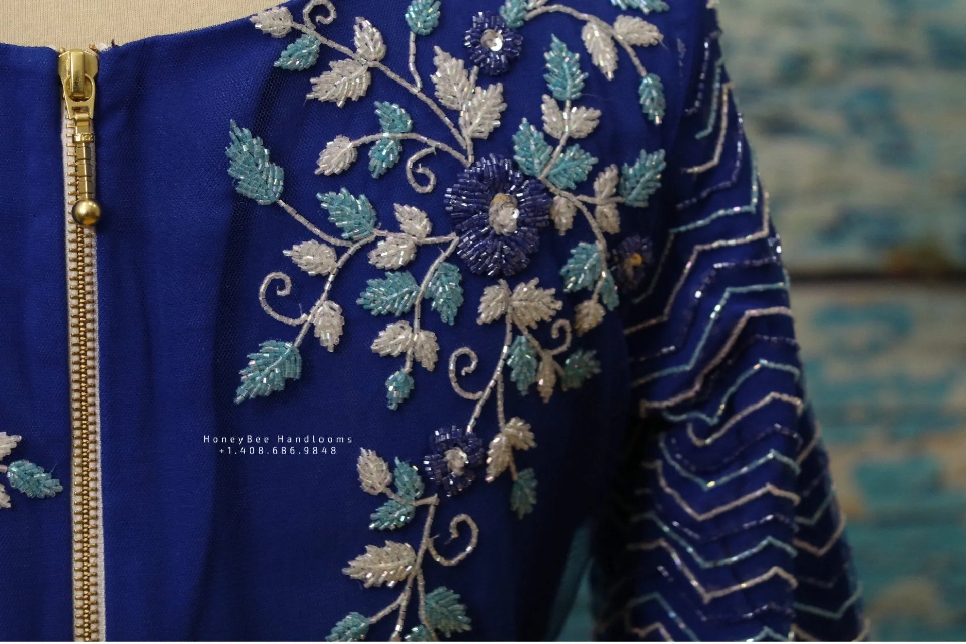 Zardhosi work Blouse |Zardhosi Work Blouse | saree stitched Blouse | Bollywood Blouse| Maggam Work Blouse | ZARI Blouse | HoneyBee Handlooms