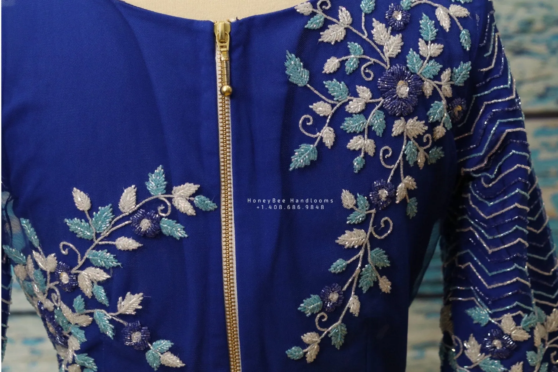 Zardhosi work Blouse |Zardhosi Work Blouse | saree stitched Blouse | Bollywood Blouse| Maggam Work Blouse | ZARI Blouse | HoneyBee Handlooms