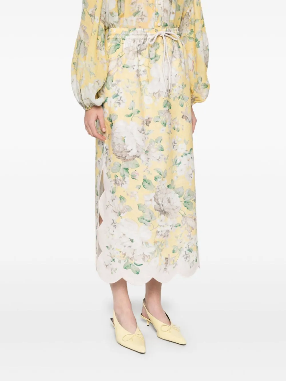 Zimmermann Skirts Yellow