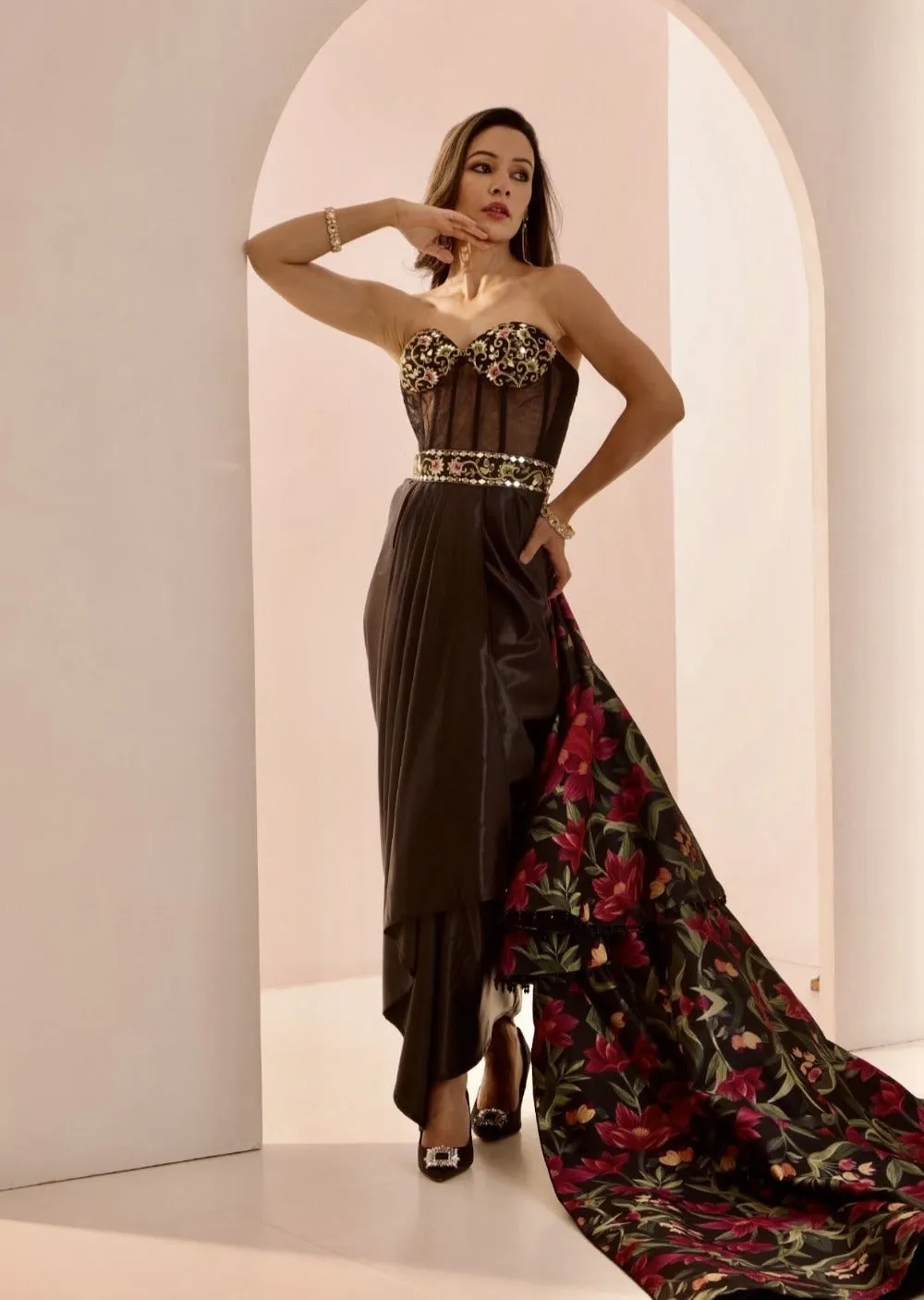 ZOR Jacket and Gown Set